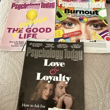 Psychology Today 3 Back Issues