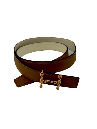 Hermès belt with brown - hermès,