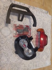 FARO ANT.+POST. + PORTAPACCHI IN FIBRA + FRECCE PER  MBK BOOSTER 