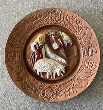 RARO PIATTO DIPINTO A MANO