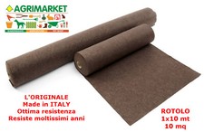 Telo pacciamante HOASI TERRA antialga BARBIFLEX pacciamatura rotolo 1x10 metri