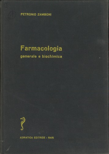 Farmacologia generale - farmacologia,