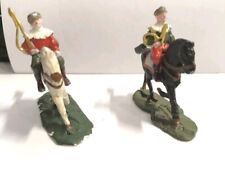 Coppia soldatini in piombo a Cavallo 1500-1700 - Anni 60-70. 40-50MM