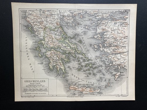 Antike historische landkarte - antike,