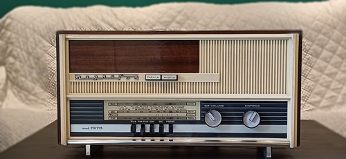 Radio valvole magnafon - radio, a
