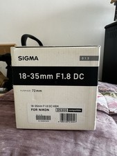 sigma 18-35mm f/1.8 dc hsm art Per Nikon