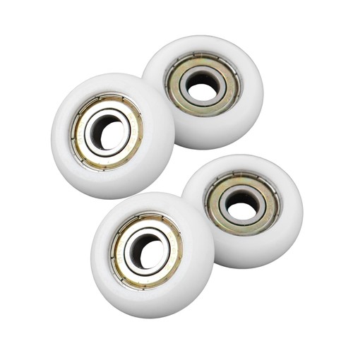 Ruote rulli bianche pezzi - rulli, 4