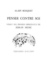 Zoran Music, Livre, Penser