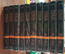 GEDEA ITALIA STORIA DELLA LETTERATURA 10 VOLUMI ENCICLOPEDIA DE AGOSTINI 2008