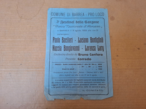 Locandina comune barrea - comune,