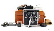 Corpo macchina fotografica Bolex Reflex REX 2 H16 16 mm + accessori e custodia n.167779