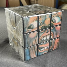 King Crimson Rubik’s Cube (The Crimson Cube) 4” X 4” X 4” In The Court NEW RARE