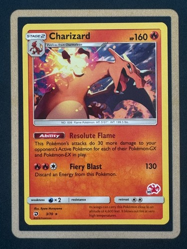 Pokemon tcg charizard 3 - charizard, 3/70