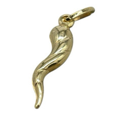 Ciondolo Charm pendente corno