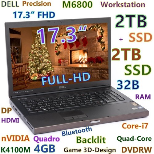 Workstation dell m6800 quad - dell,