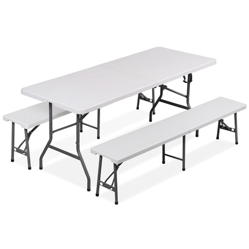 Tavolo pieghevole 6ft plastica - pieghevole,