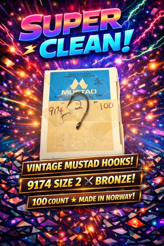 Ganci vintage mustad 9174 - mustad,