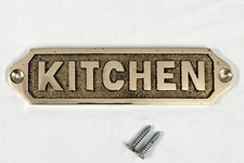 Targa insegna porta cucina in