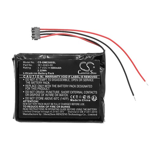 Batteria per garmin edge 500 - garmin,