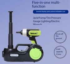 Compressore Aria Portatile Idraulico 12V Cric Elettrico Funzionale per Veicoli