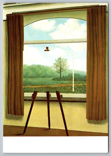 Cartolina rene magritte la - cartolina,