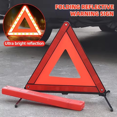 Triangolo avvertimento auto - di,
