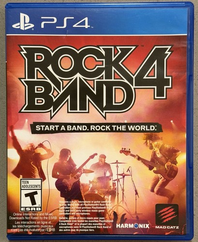 Rock band playstation 4 - rock,