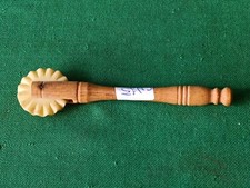 ROTELLA TAGLIAPASTA TAGLIA PASTA SPERONELLA ARTIGIANALE IN LEGNO VINTAGE. CN15