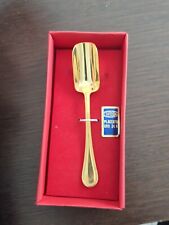 Cucchiaino anni 50 placcato oro 24k