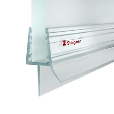 STEIGNER Guarnizione Doccia Spessore Vetro 6/7/8 Mm Dritta Guarnizione PVC UK03
