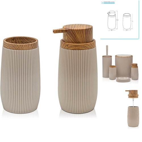 Dispenser per sapone 400ml - dispenser,