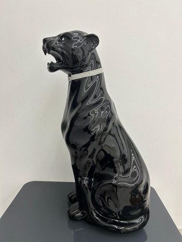 Statua pantera nera - statua,
