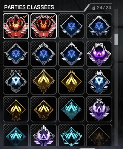 Apex legends compte - apex, predator