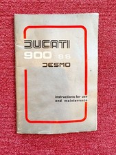 Ducati 900SS Motorcycle Manual