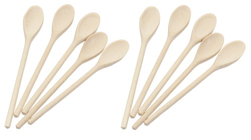 Mini cucchiai legno 16cm per