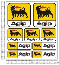 Adesivi Stiker AGIP per Carene