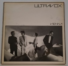 ULTRAVOX VIENNA LP FULLY SIGNED BY THE BAND  ROMA '81 CRISS CROSS MIDGE URE RARE