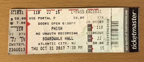 2013 phish atlantic - atlantic, city