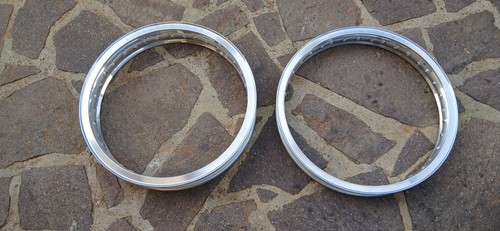 Cerchi moto alluminio 36 - alluminio, 18"