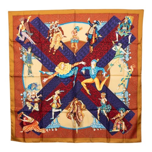 Sciarpa seta multicolore - di,