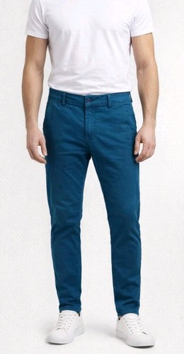 Pantaloni uomo cotone chino