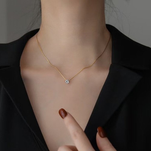 Collana finitura oro lucido