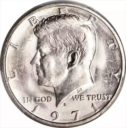 1971 kennedy mezzo dollaro - 1971-d,