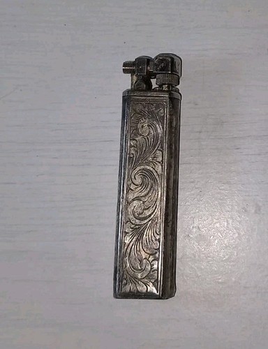 Accendino vintage decorato - accendino,