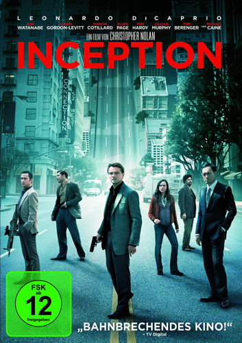 Inception dvd science fiction - inception,