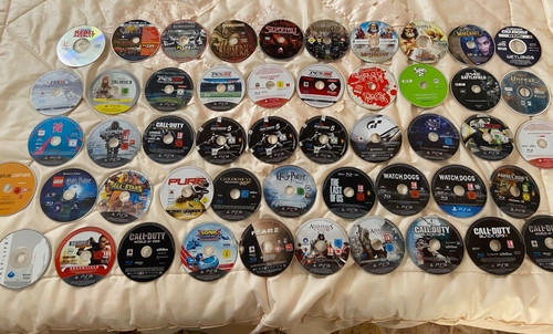 Lote juegos - 50, disco)