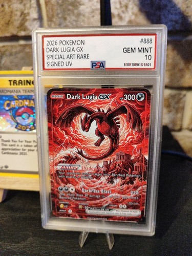 Pokemon card dark lugia - card,
