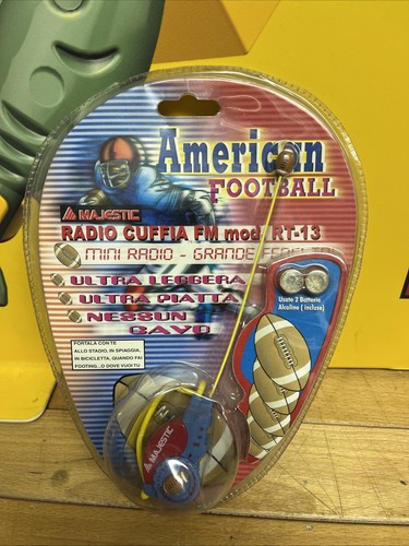 American football radio cuffia - american,