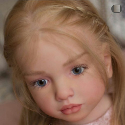 Bambola reborn dipinta - reborn,