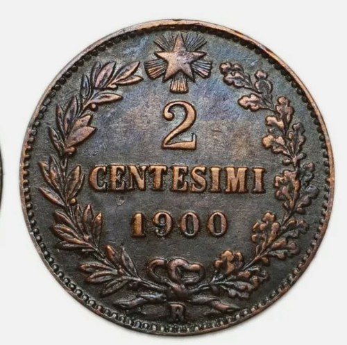 Errore centesimi 1900 - centesimi,